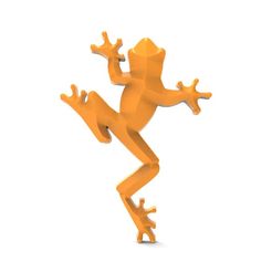 Frog-3D-relief.1.jpg STL file of frog relief