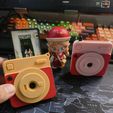 IMG_20260115_004109433.jpg H3L007 Vintage instax (photo pop-up) Keychain – Push-Button Mechanism, No Glue | 3-Color Multicolor 3MF (Bambu Lab + Creality) | Commercial License for Prints