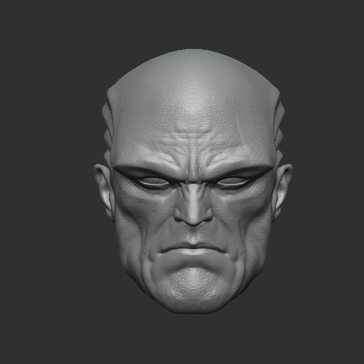 STL file Alien Humanhunter - Headsculpt for Action Figures・3D printer ...