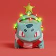 natal-bulba-render.jpg Pokemon - Christmas Bulbasaur