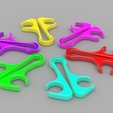 Capture d’écran 2017-09-21 à 16.28.08.png Бесплатный STL файл Large Bag Clip・3D-печатная модель для скачивания