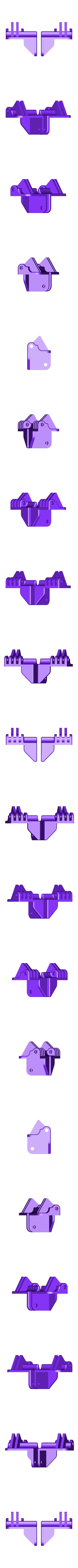 Replicator_Hinge.stl Enclosure Mounting Hardware for Replicator 2