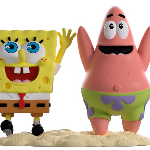 BOB ESPONJA BOB Y PATRICIO FELICES