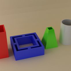 FIGURES-FOR-GAME-IN-SAND-2.jpg DWG-Datei Strandsand-Set kostenlos・3D-Druckvorlage zum Herunterladen, pjfernandez