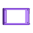 pitft35-top.stl Fichier STL gratuit OctoPrint Raspberry Pi Rig 3.5" PiTFT Touch Display・Modèle pour imprimante 3D à télécharger