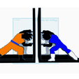 PORTALIBRO-GOKU-Y-VEGETA.png SUPORTE PARA LIVROS GOKU VEGETA
