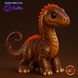 dino-titan.png Titanosaurus Baby - Animated STL 🦕 🌿