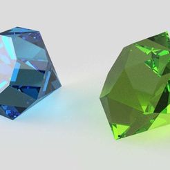 Diamonds.jpg STL-Datei Diamonds kostenlos・Modell zum 3D-Drucken zum herunterladen