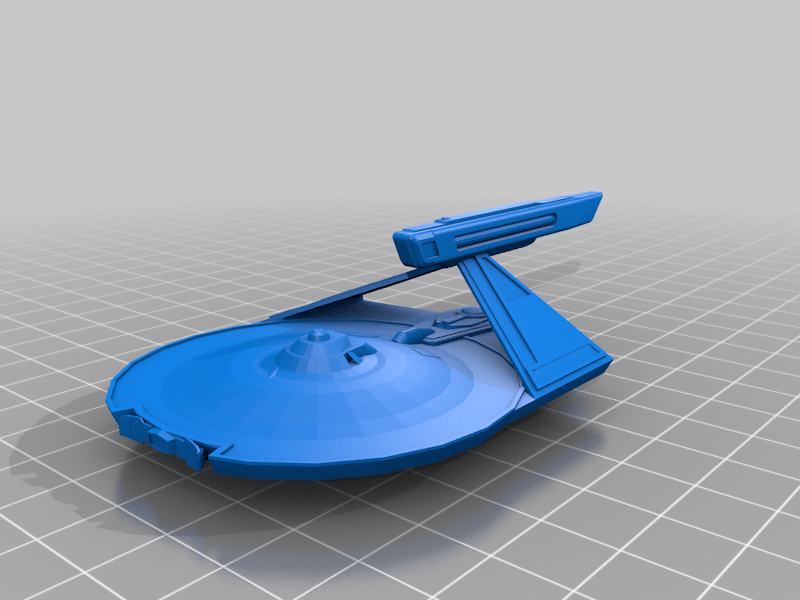 Free 3d File Star Trek Tmp Era Larson Class Refit Destroyer・3d Printer Model To Download・cults