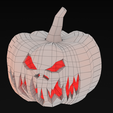 Pumpkin-wireframe_1920x0001.png Halloween Pumpkin Low-poly 3D model
