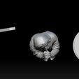 a17.jpg Statue of Jesus praying 2 3D print model