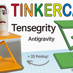 -중력-14.png Free STL file Tensegrity Antigravity with Tinkercad・3D printer design to download
