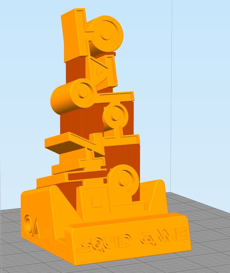 Supporti.jpg Télécharger fichier STL Jeu du calamar de Standphone • Plan à imprimer en 3D, Upcrid