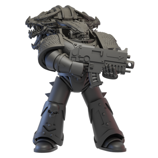 Alpha Hydra Disorderly Space Warrior 3D model