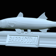 Barracuda-base-29.png fish great barracuda / Sphyraena barracuda statue detailed texture for 3d printing