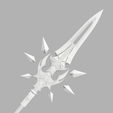 xiao_lance_render05.png Genshin Impact Primordial Jade Winged Spear | 3D Model file for Xiao