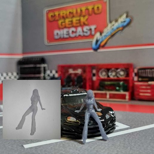 Suki de Velozes e Furiosos em arquivo 3D. Fast and Furious