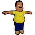 image_2022-06-15_183848726.png Family Guy- Cleveland Brown 3d model - printable