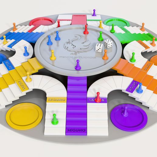 Parks 6 parcheesi stands