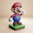 untitled6.jpg Fichier STL FANART - 3D PAPER MARIO - DIORAMA・Objet imprimable en 3D à télécharger