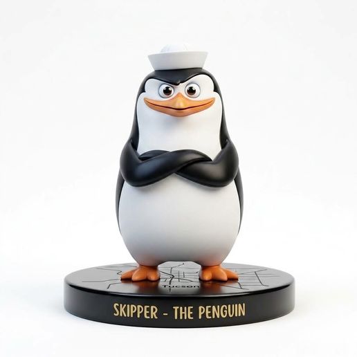 Rico the Penguin – Madagascar 3D model by MiniFAB