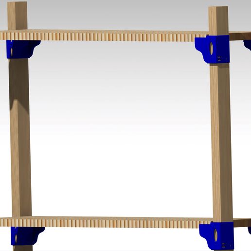 🏢 Modular Shelf Corners・ STL File for 3D printing・Cults