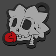 maggie-skull.png keychain simpsons/ keychain simpsons