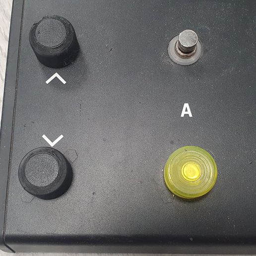 Pedalboard footswitch cap 3D model