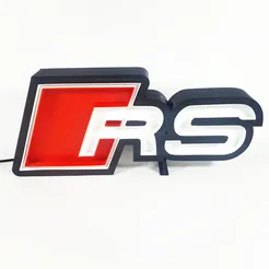 IMG_20230112_100551_085.jpg Файл STL Светодиодная лампа Audi RS・Шаблон для загрузки и 3D-печати