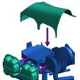 Dummyinstruction.jpg STL file Piper Cub 1/4 scale dummy engine・3D printer design to download