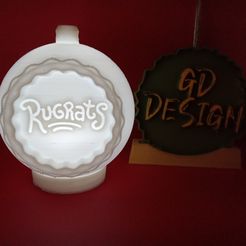 IMG_20231121_103515248.jpg Rugrats Retro Cartoon CHRISTMAS ORNAMENT TEALIGHT