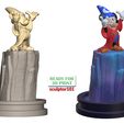 Fantasia-Mickey-Mouse-the-Sorcerer-Stone-Platform-6.jpg Fanart Fantasia Mickey Mouse the Sorcerer Rock and Base