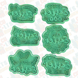 Easter-lettering-cookie-cutter-set-of-6.png 101 adet kurabiye kalıbından oluşan Mutlu Paskalya seti