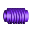 tornillo sin fin.obj WORM SCREW WITH TWO THREADED ENTRIES (PRACTICE .8)