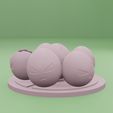 Exeggcute7.jpg Pokemon Generation I Grass Type Pack