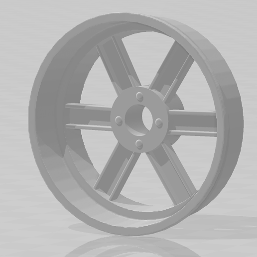 STL file 1960's 1970's Indycar Wheels・3D printer model to download・Cults