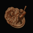 negan5.png Walking Dead Negan Smith Miniature Figurine Figure Resin