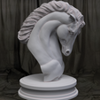 HORSE-BUST.7.png #01  'HORSE' THE SYMBOL OF COURAGE & FREEDOM (DECOR.)