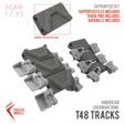 t48.jpg STL file T48 Sherman Tracks 3D Model・3D printable model to download