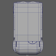 Low_Poly_Golfing_Car_Wireframe_03.png Low Poly golf cart // Design 01