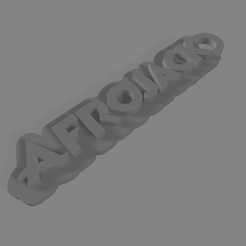 afrojack-kc.png afrojack - keychain and logo
