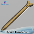 Digital_Download_Template.png Falchion Sword Scabbard: Fire Emblem