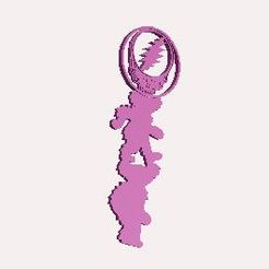 StealyHead.jpg Download STL file Stealy Face/Dancing Bear Bookmark • 3D printer object, nmbronedad