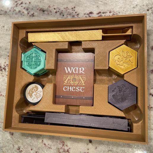 ♟ The Complete War Chest and Noble Expansion Insert・Free STL