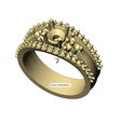 volume1.jpg Fichier STL Bague de fiançailles en pierre de 5 mm à lèvres en diamant modèle d'impression 3D・Plan pour impression 3D à télécharger