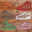 Todo.png Famous Shoes Cookie Cutter Set (Premium)