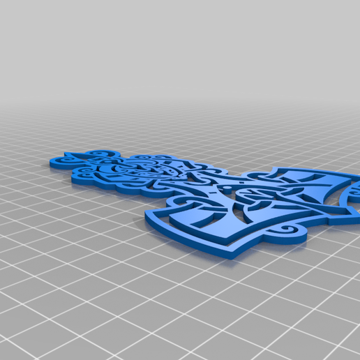 Thor's Hammer 3D model