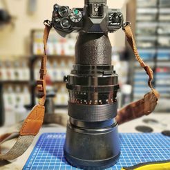 oncam.jpg Archivo STL P6 a M4/3 Montaje de Pentacon Six a Micro 4/3・Objeto imprimible en 3D para descargar