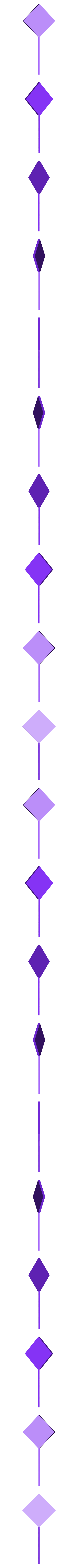 traffic-sign_romb.stl Traffic Sign Models