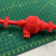 01.jpg 3D printed Rear Axle for scale car models